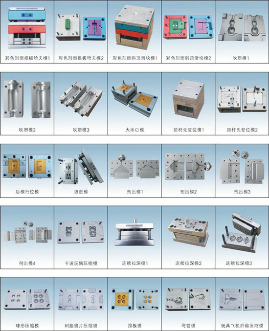 铝合金模具拆装模型