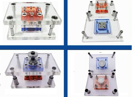透明冲压模具模型